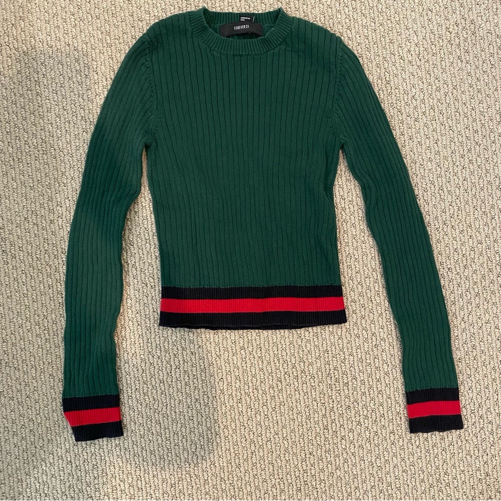 Green Sweater - Bodycon